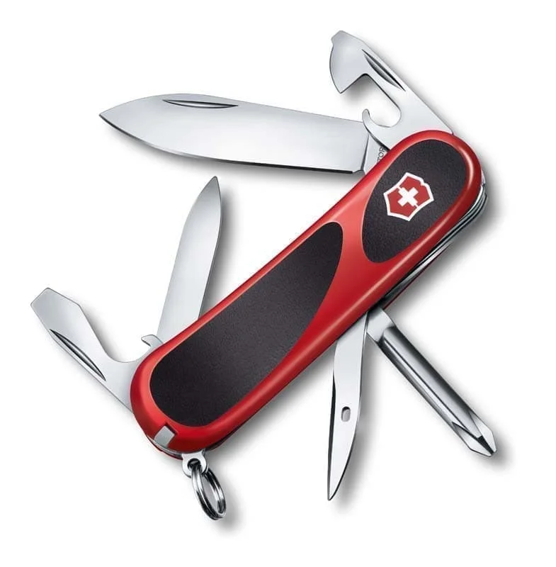 Нож перочинный VICTORINOX Evolution 11 85 мм 13 функций красный с чёрными вставками |