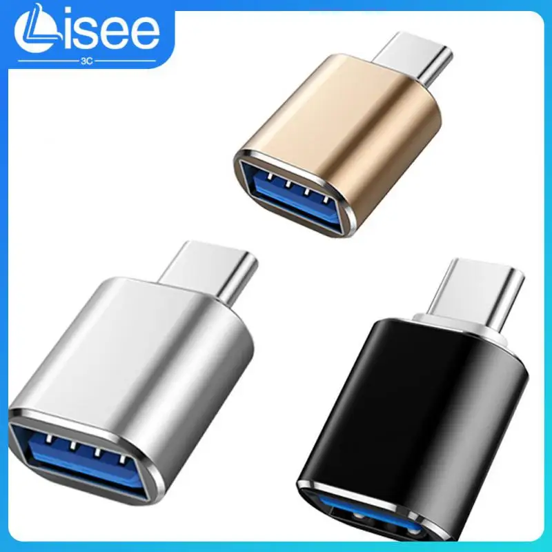 

2/4/6PCS Aluminum Typec Male To Usb Female Converter Super Speed 5gbps Connector Adapter Micro Usb 3.0 To Type C Otg Adapters