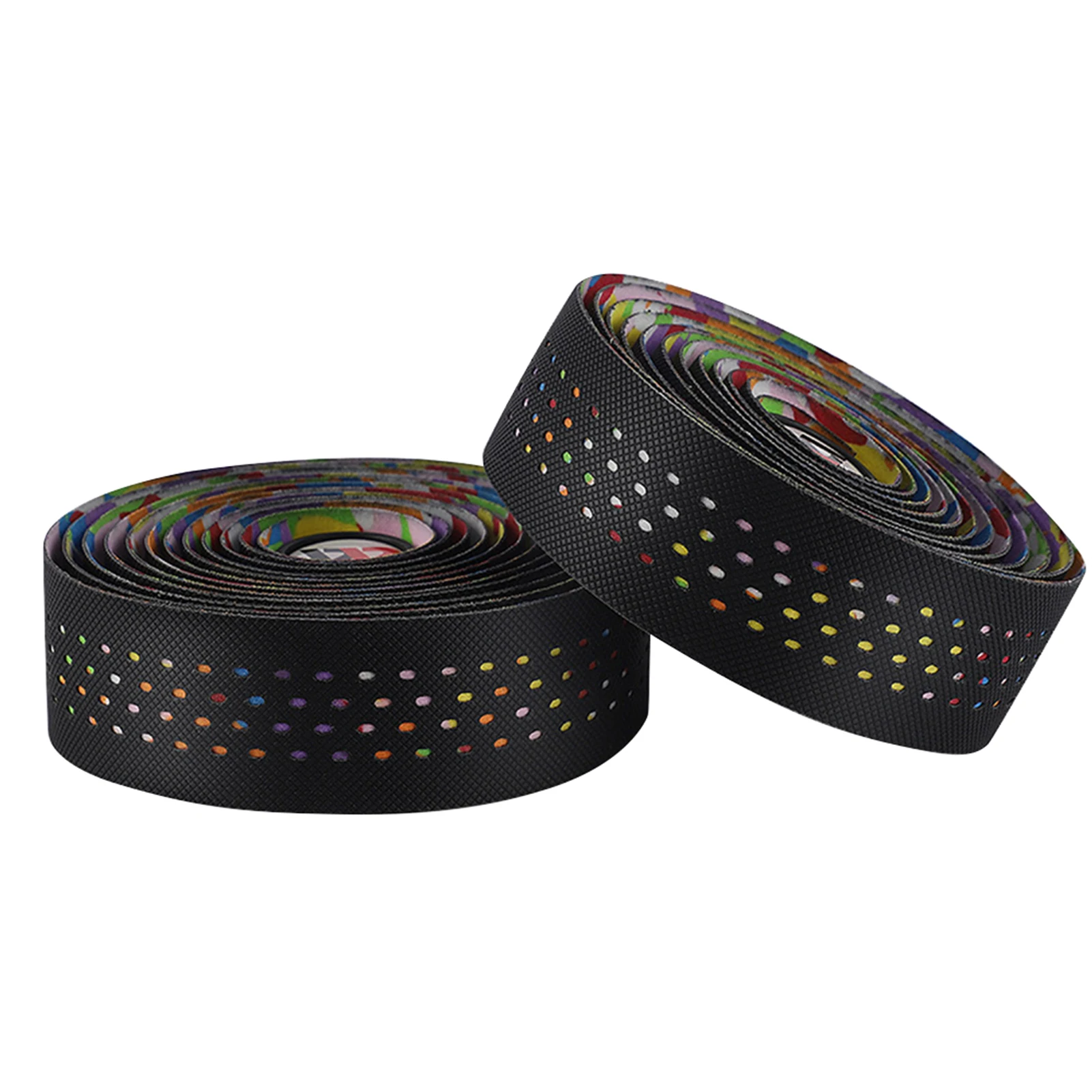 

2 рулона, легкая установка, аксессуары для современного вида, дизайнерские Нескользящие воздухопроницаемые прочные ленты для велоспорта