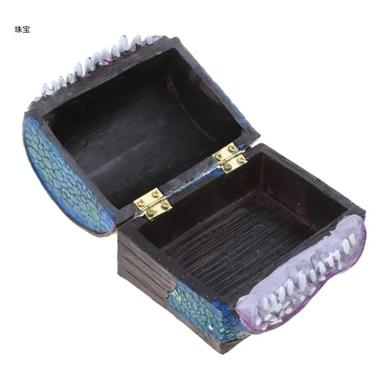 X5QE игра ужасов коробка для кубиков лоток хранения Dragonsed RPG DND ролевых игр