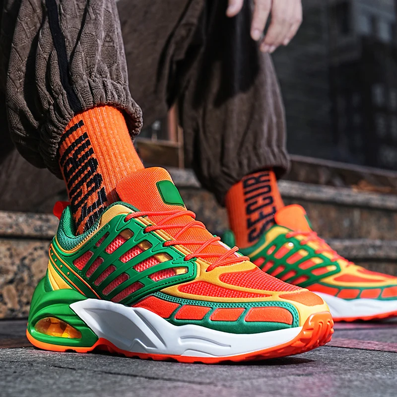 Breathable Casual Shoes for Men Outdoor Running Sports Shoes Female Couple Sneakers Light Casual Antiskid Walking Outdoors Shoes