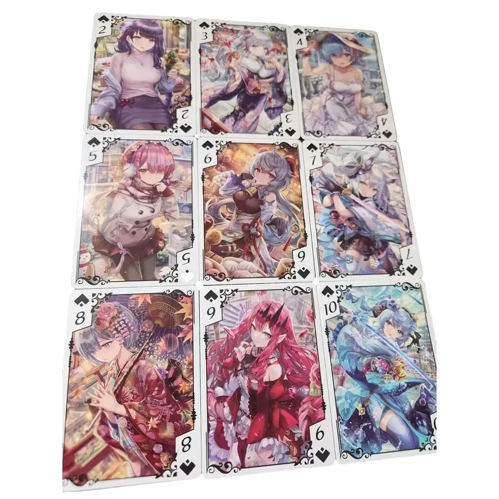 Коллекционные игральные карты Genshin Impact 54 шт