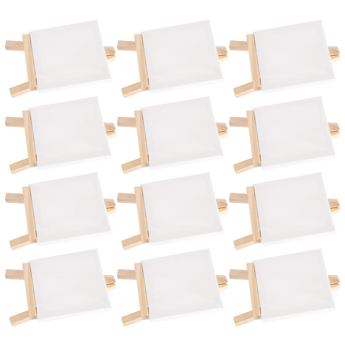 Мини-холст Artists 3 x дюйма и 5-дюймовый мини-мольберт Набор для рисования