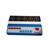 laboratory intelligent 5 point hotplate magnetic stirrer with heat and stir