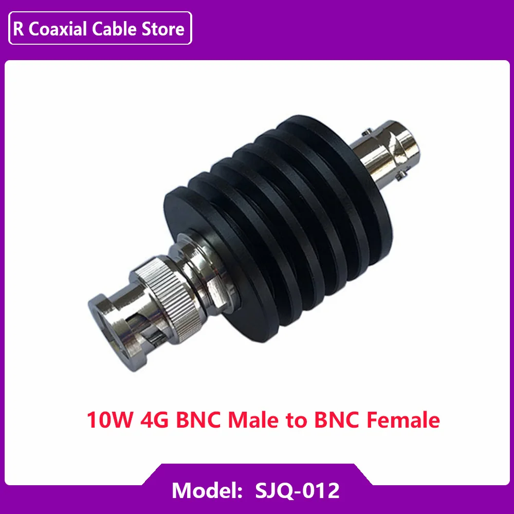 

Частота DC-3GHz 4GHz 10W BNC Male to BNC Female Коаксиальный фиксированный радиочастотный аттенюатор 1-40DB Фиксированное коаксиальное аттенюация RF Аксессуары