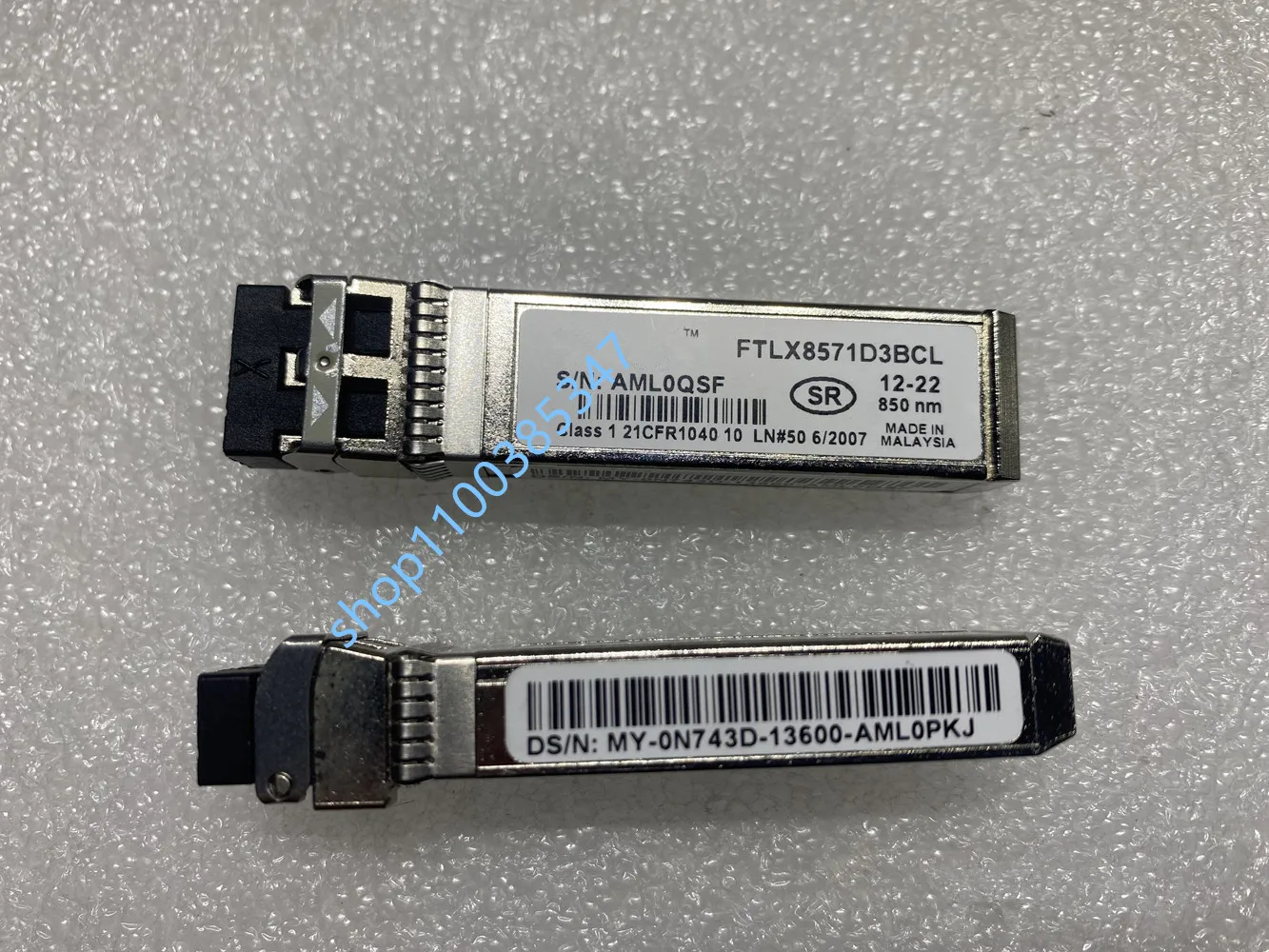 del/FTLX8571D3BCL/0N743D/10gb switch 850nm SR network adapter general purpose module