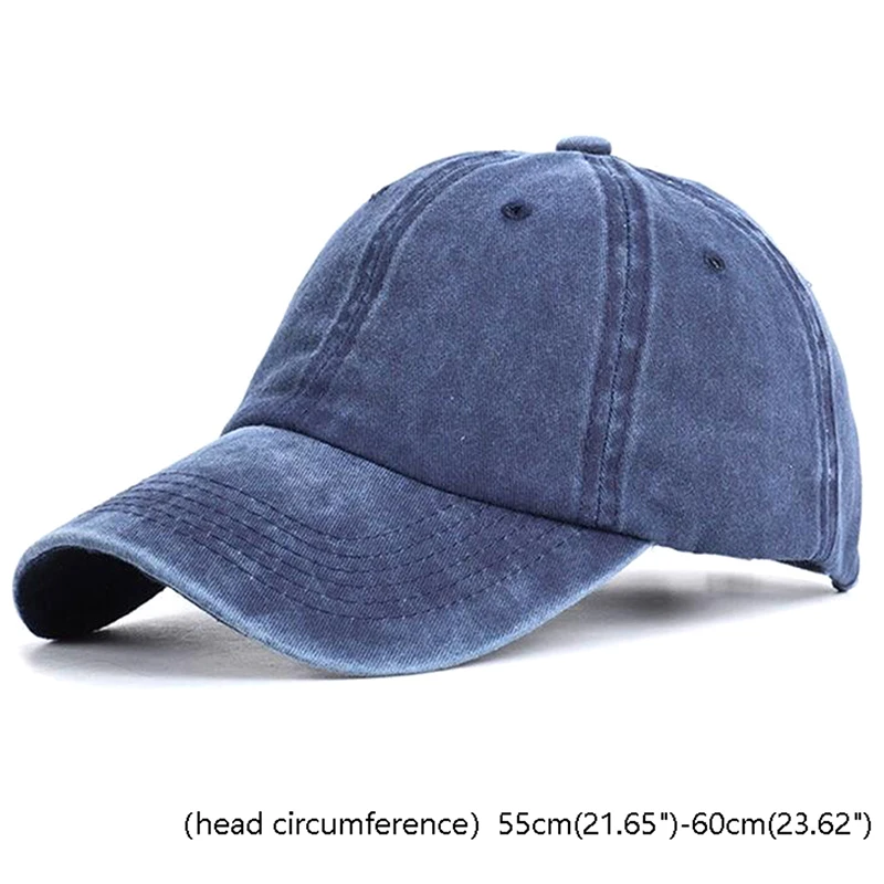 

Vintage Ponytail Baseball Cap Women Adjustable Snapback Hat Distressed Summer Cap Woman Sunhat 2023