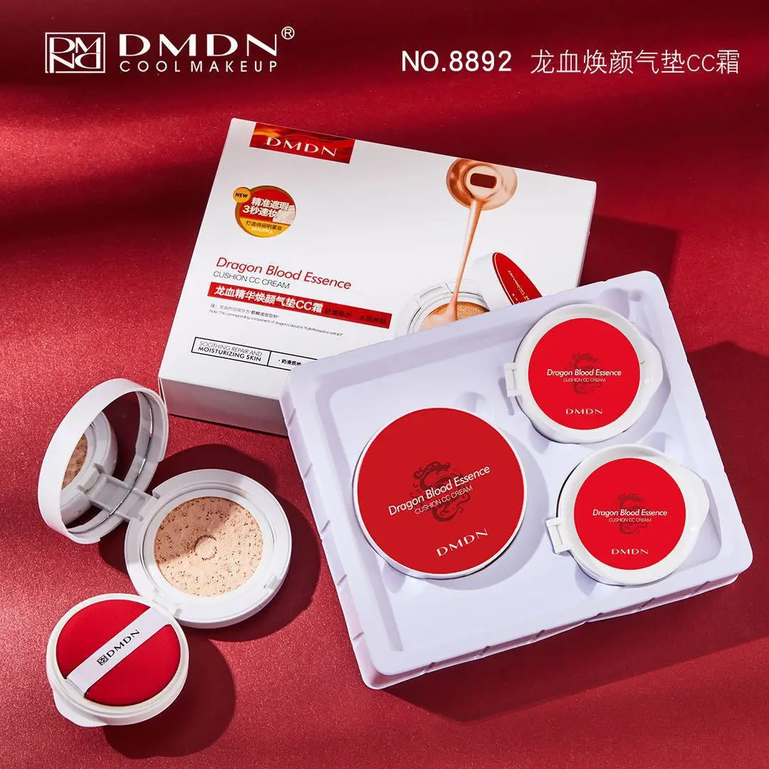 Dragon's Blood Rejuvenating Cushion CC Cream Moisturizing Concealer Oil Control Liquid Foundation That Does Not Take Off Makeup