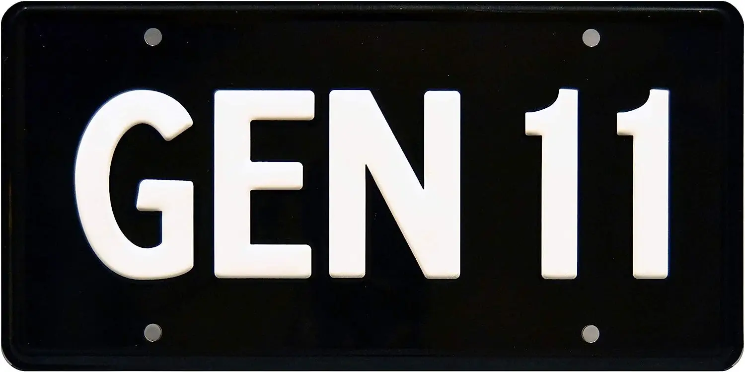 Chitty Bang | GEN11 | Металлический номерной знак, украшение для дома, металлический настенный знак