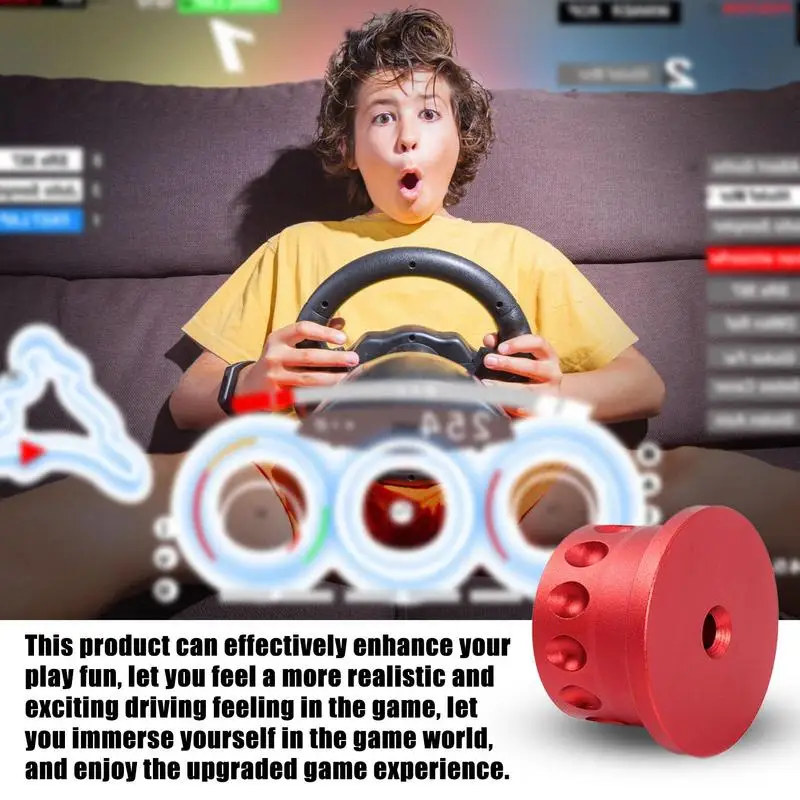 

Steering Wheel Adapter Game Steering Wheel Converter Adapter Set Racing Steering Wheel Tool Steering Wheel Hub Adapter For Car