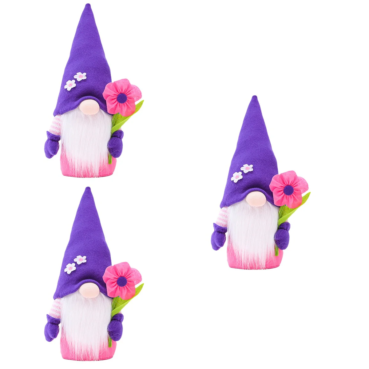 

3 pcs Lovely Faceless Home Decorative Ornament Creative Festival Gift