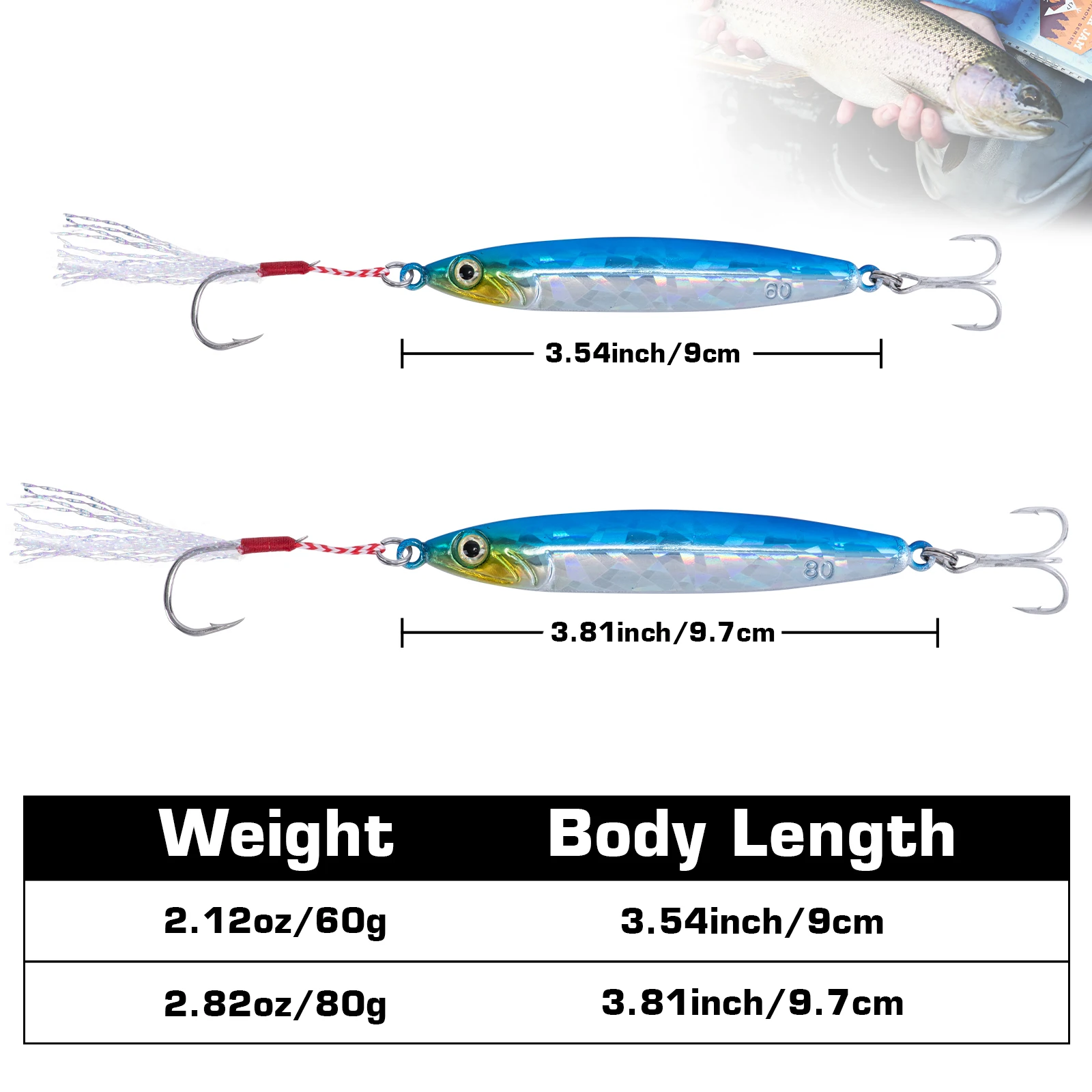 towana wolframowa przynęta wędkarska z ostrymi haczykami 3d 60 г 80 быстро тонущие приманки для джигінгу