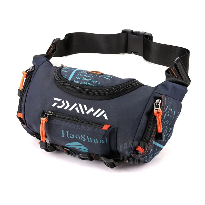 

Daiwa Multifunctional Outdoor Waist Packs Sports Shoulder Crossbody Bag Waterproof Chest Bag Riding Mountaineering Fishing Bag
