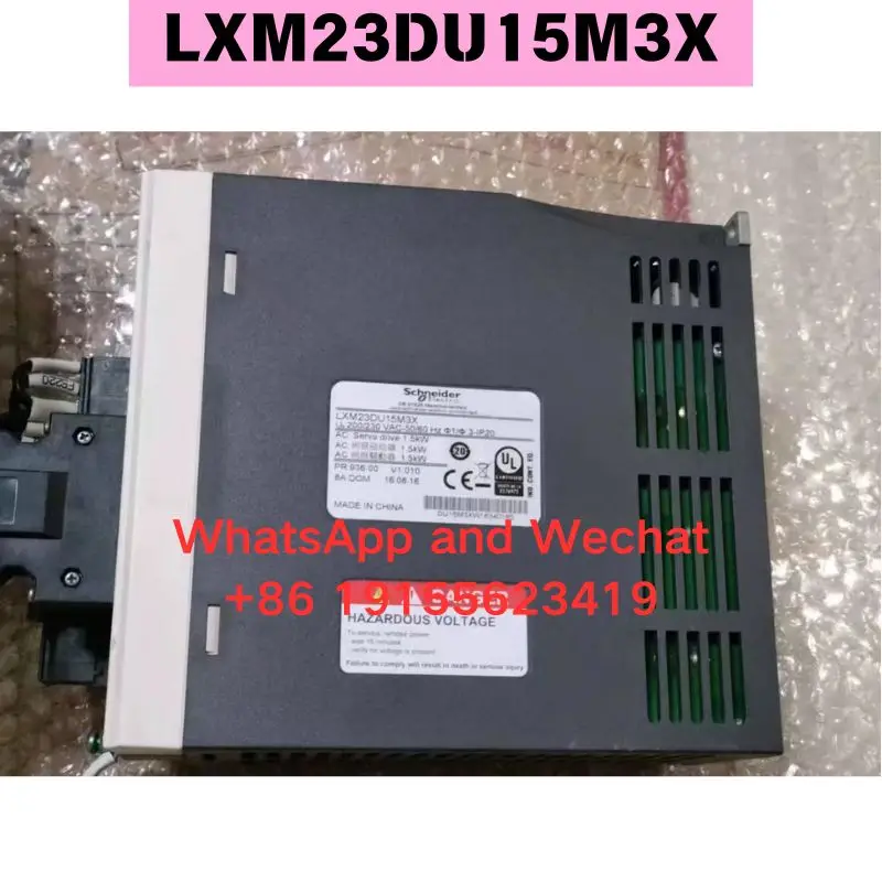 Б/у драйвер LXM23DU15M3X Функциональный тест ОК Быстрая доставка