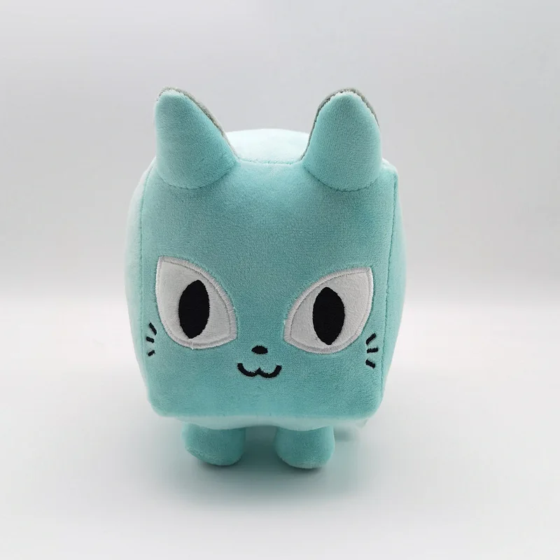 

Huge Cat Pet Simulator X Blue Cat Stuffed Doll Big Games Cat Plush Toys Kawaii Cartoon Plushie Kids Gift