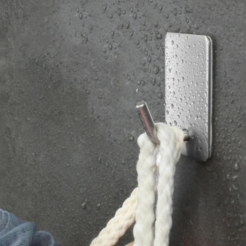 

Stainless Steel Wall Hook Household Bathroom Key Bag Hanger Storage Hanging Holder Waterproof Towel Rack Bath Hooks Dropshiping