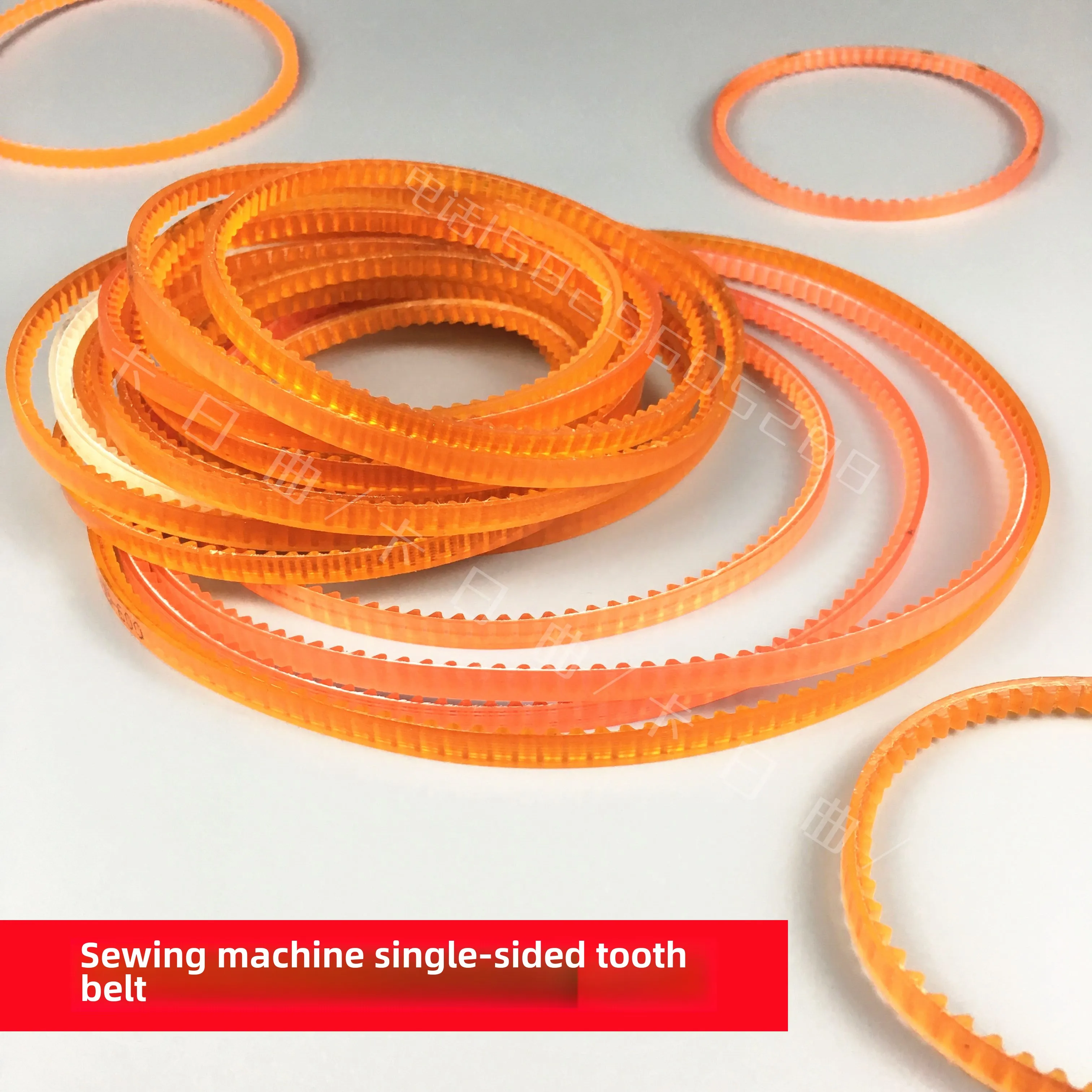 

Старомодный ремень для электрической швейной машины, бытовая машина для блокировки кромок, небольшой моторный привод, односторонний зубчатый ремень