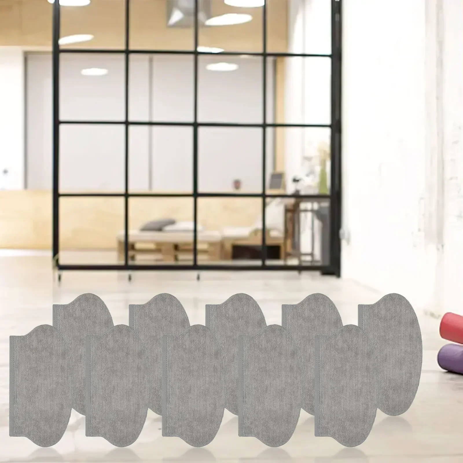 ~4/10 шт. тканевые накладки для швабры салфетки EUREKA NER600 запасные части