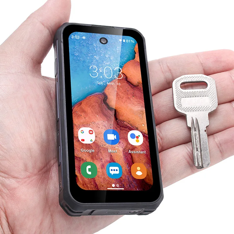 Фото Прочный мини-смартфон SOYES MAXO, Android 12, 3,88 дюйма, 6 ГБ + 128 ГБ, два карты, 4G, маленькие мобильные телефоны, 3000 мАч, фонарик, мобильный телефон №5