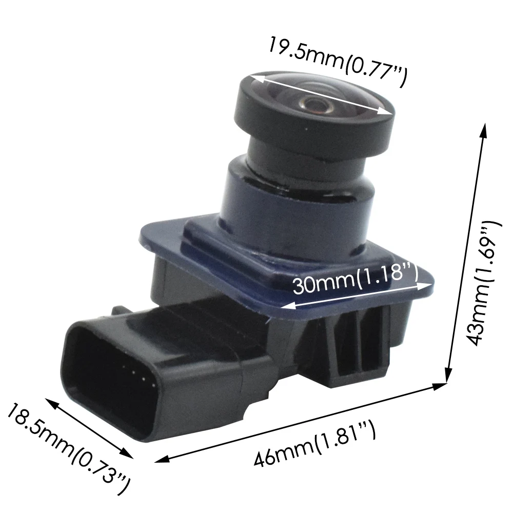 Фотокамера заднего вида с системой помощи при парковке для Ford Explorer 2013-2015