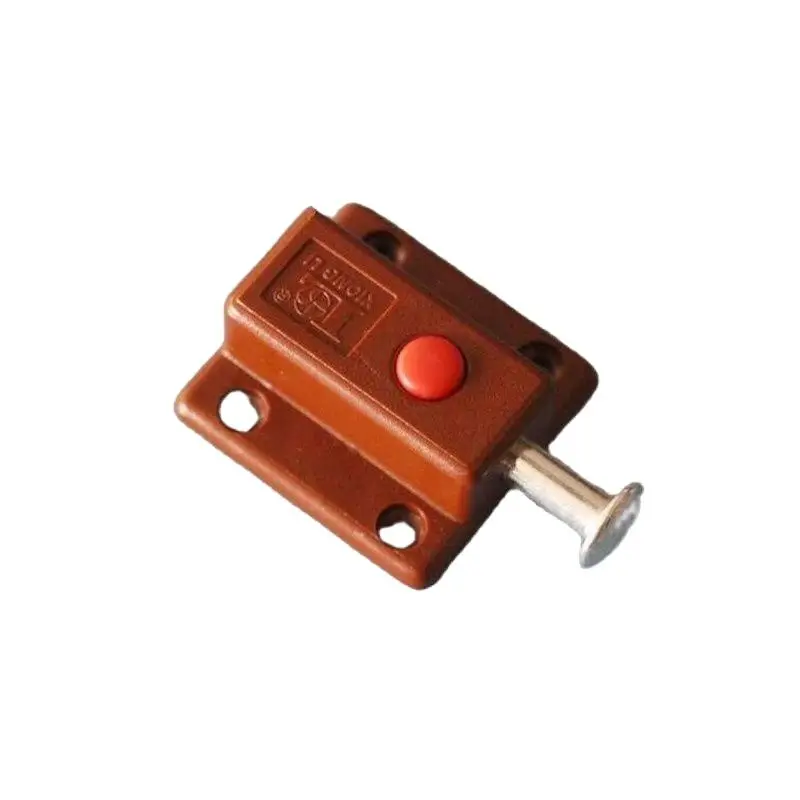 

Furniture Hardware Plastic Button Latch Automatically Next Spring