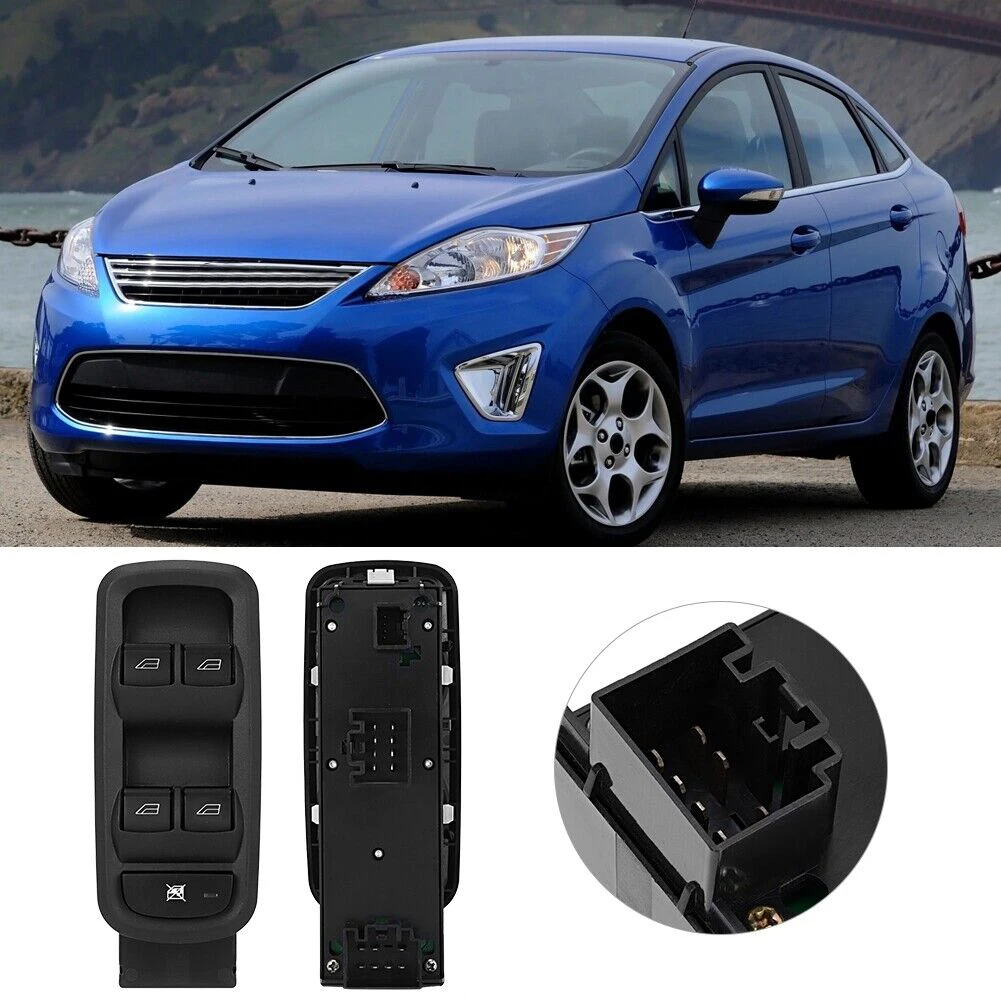 

New Practical Quality Durable Glass Switch Switches Accessories Control WindowSwitch For Ford Fiesta 2011-2013