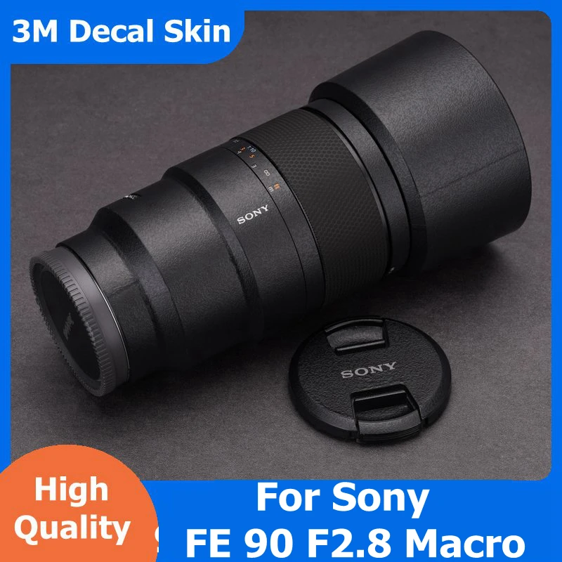 

SEL90M28G Camera Lens Sticker Coat Wrap Protective Film Body Decal Skin For Sony FE 90 F2.8 90mm 2.8 Macro G OSS FE90mm F/2.8