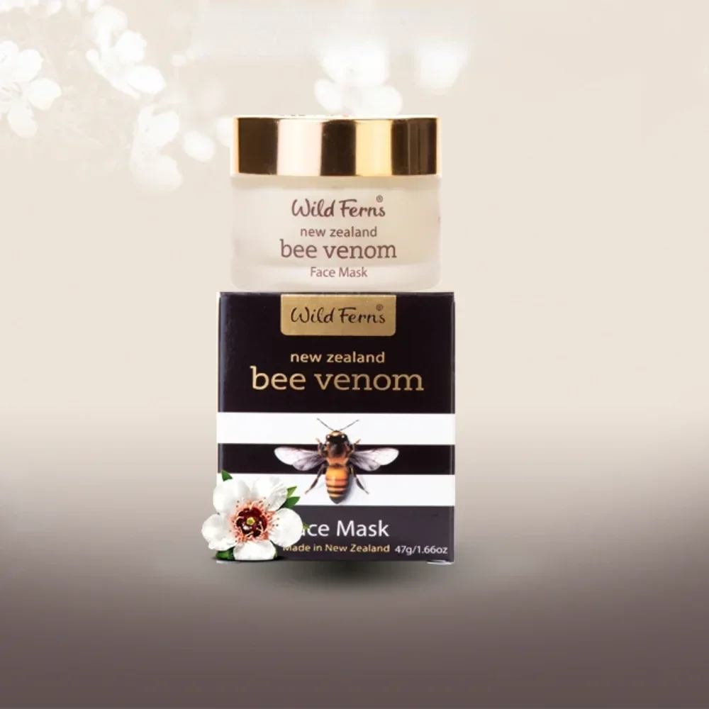 NewZealand Parrs Manuka Honey Bee Venom Mask 50 г Антивозрастной укрепляющий лифтинг увлажняющий