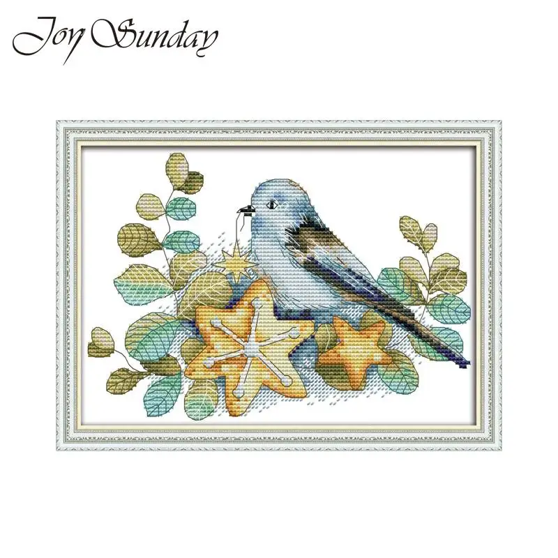 Набор для вышивки крестиком Joy Suanday с изображением собак и животных 14CT 11CT нить DMC