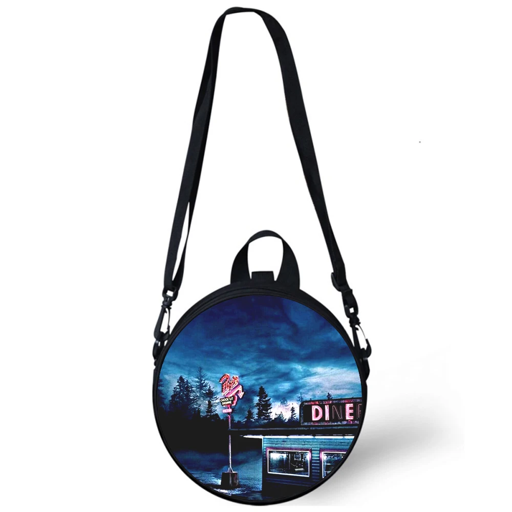 TV Riverdale Child kindergarten Bag 3D Print Crossbody Shoulder Bags For School Women Mini Round Bagpacks Rugtas Bag