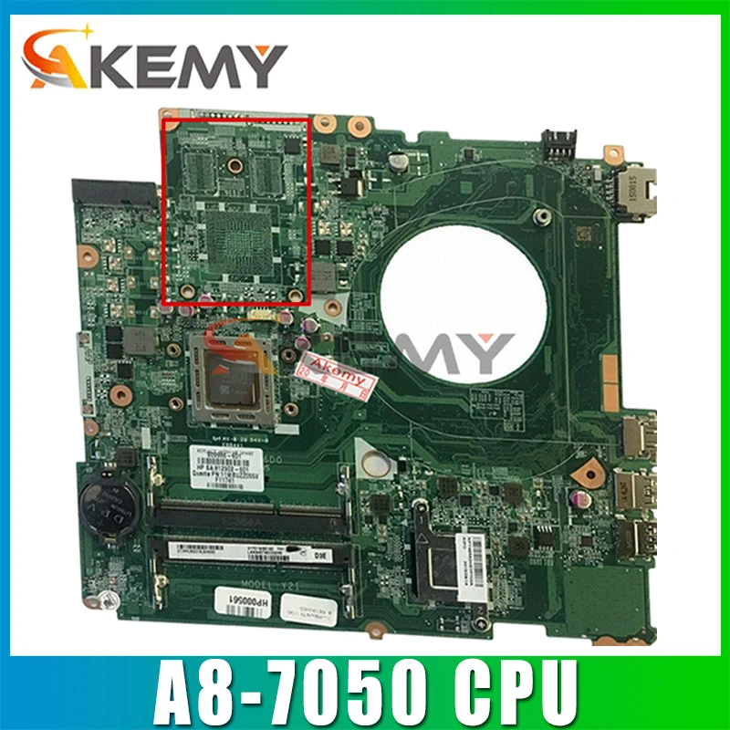 

Материнская плата для ноутбука HP 17-P 17Z-P с процессором A8-7050 809986-601 DAY21AMB6D0 809986-501 809986-001 MB 100% протестирована Быстрая доставка