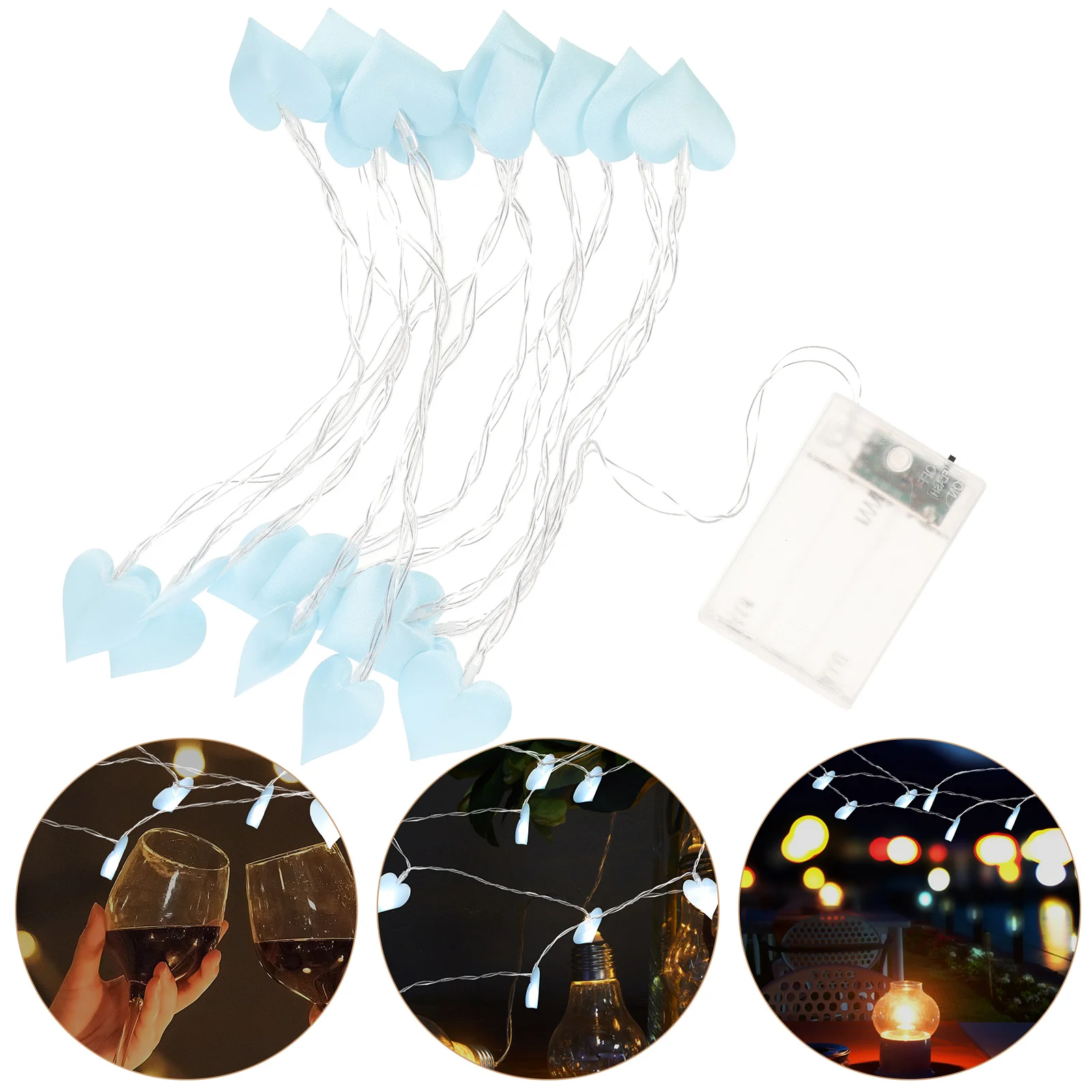 

Сказосветильник рлянда из ткани, сказосветильник гирлянда для помещений, гирлянда с сердечками, сказосветильник гирсветильник из ткани