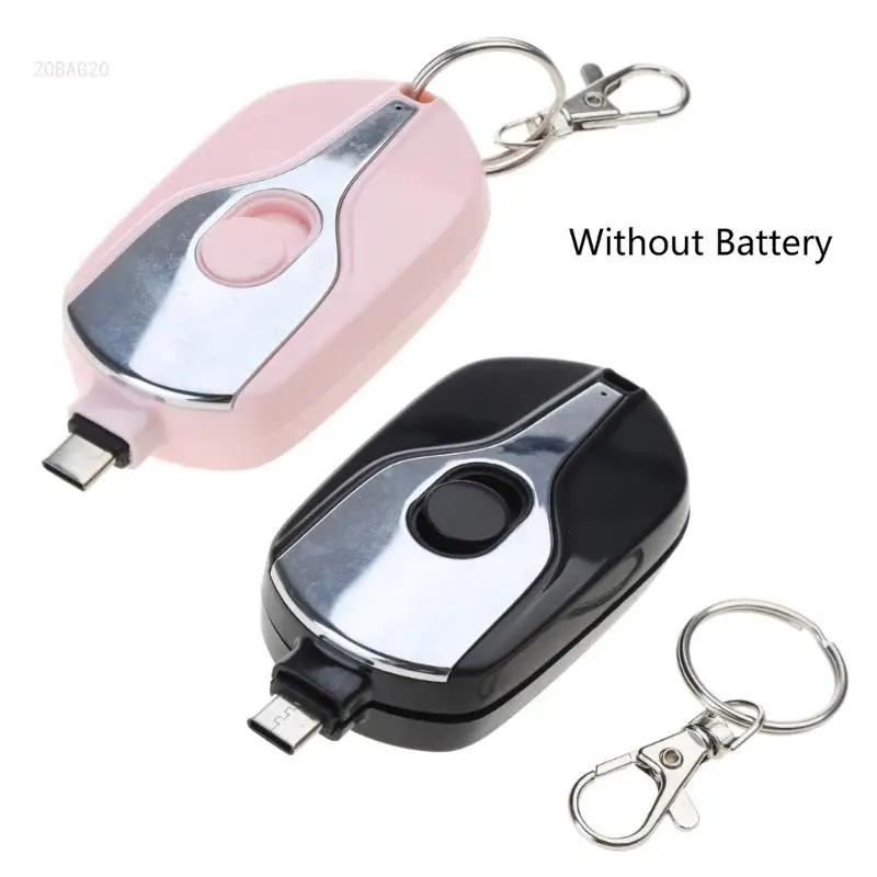 

Powerbank Case Housing DIY Power Chargers Pack Box Storage Container Portable Type-C Charge Casing Set No Battery