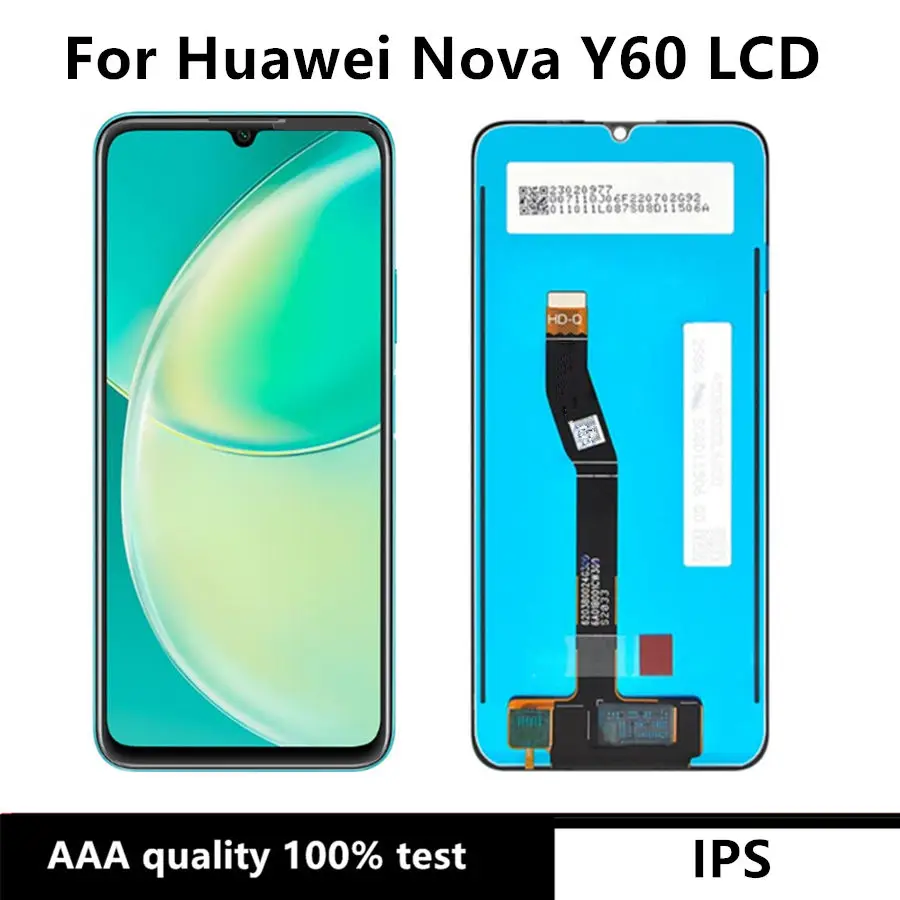 

6.6 Inch For Huawei Nova Y60 LCD Touch Screen Digitizer Assembly WKG-LX9 Display Free Shipping With Tools