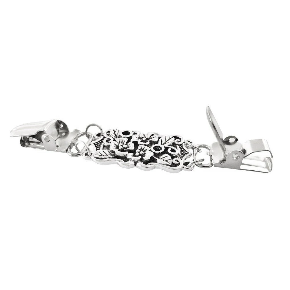 Зажим для кардигана в стиле ретро зажим свитера женский филигранный платья на