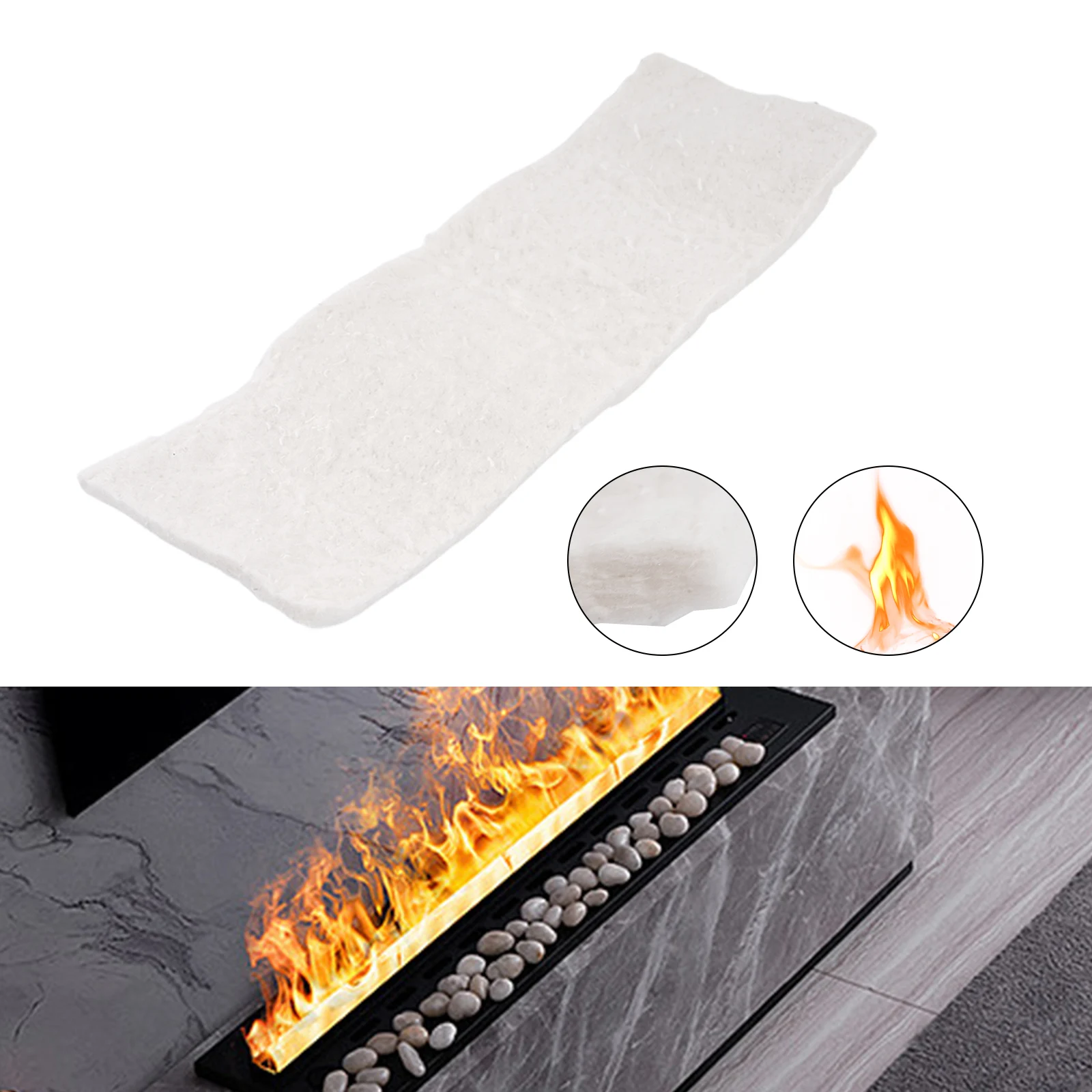 

Ceramic Fiber Blanket For Firplace High Temperature Resistance Zirconium Bearing Fire Resistant Insulation Cotton For Fire Resis