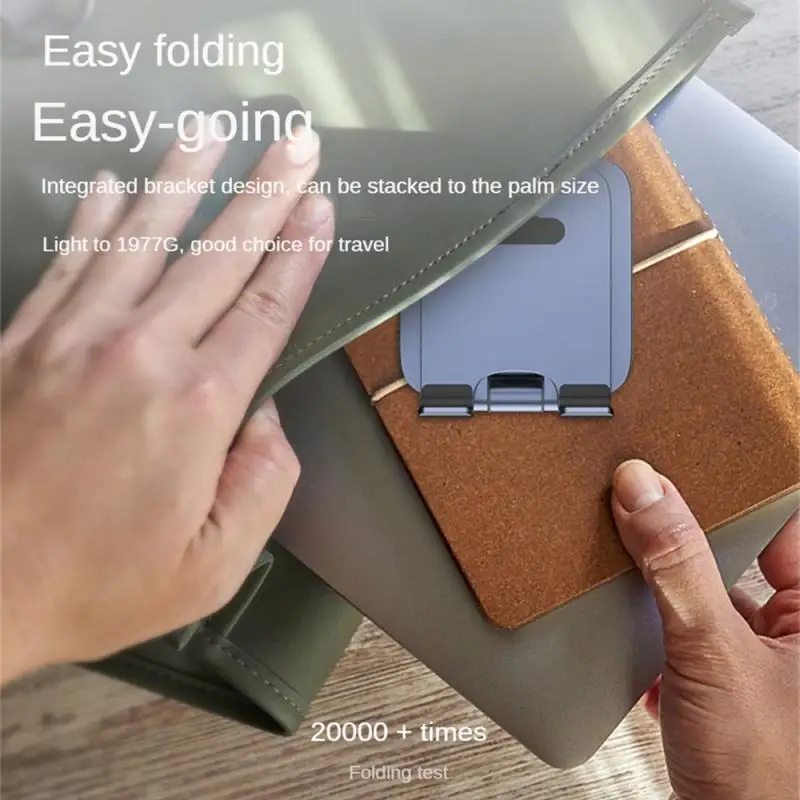 Aluminum Alloy Desktop Mobile Phone Stand Foldable Tablet Support Cell Phone Desktop Bracket Lazy Holder For Smartphone Mount