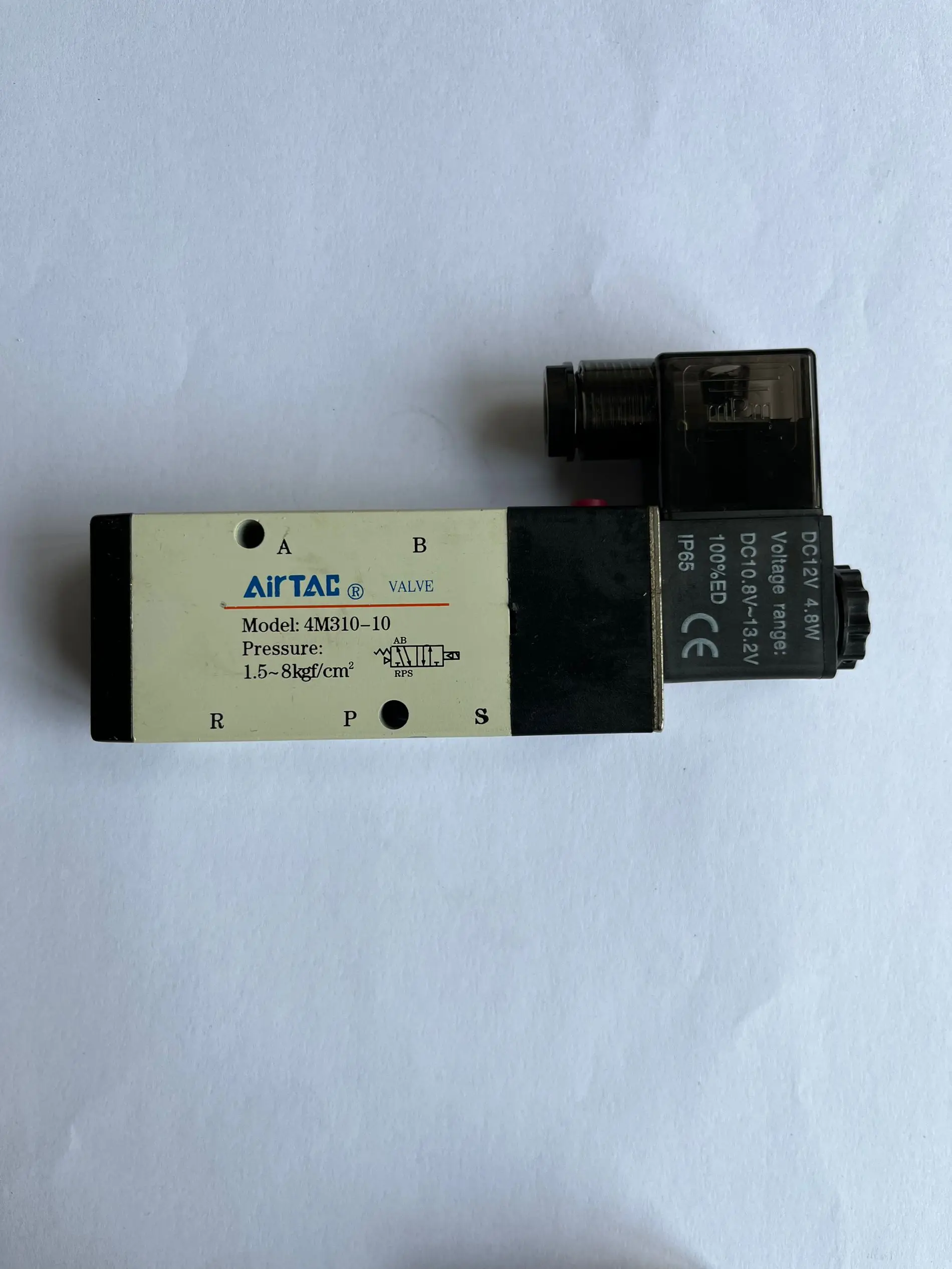 

4M310-10 3/8 "BSP 4M310-08 1/4" BSP 5 портов 2Pos электромагнитный воздушный клапан Single Co 12 в 24 В ac 110 В 220 В 4v310-10-dc24в 3/8 NPT,