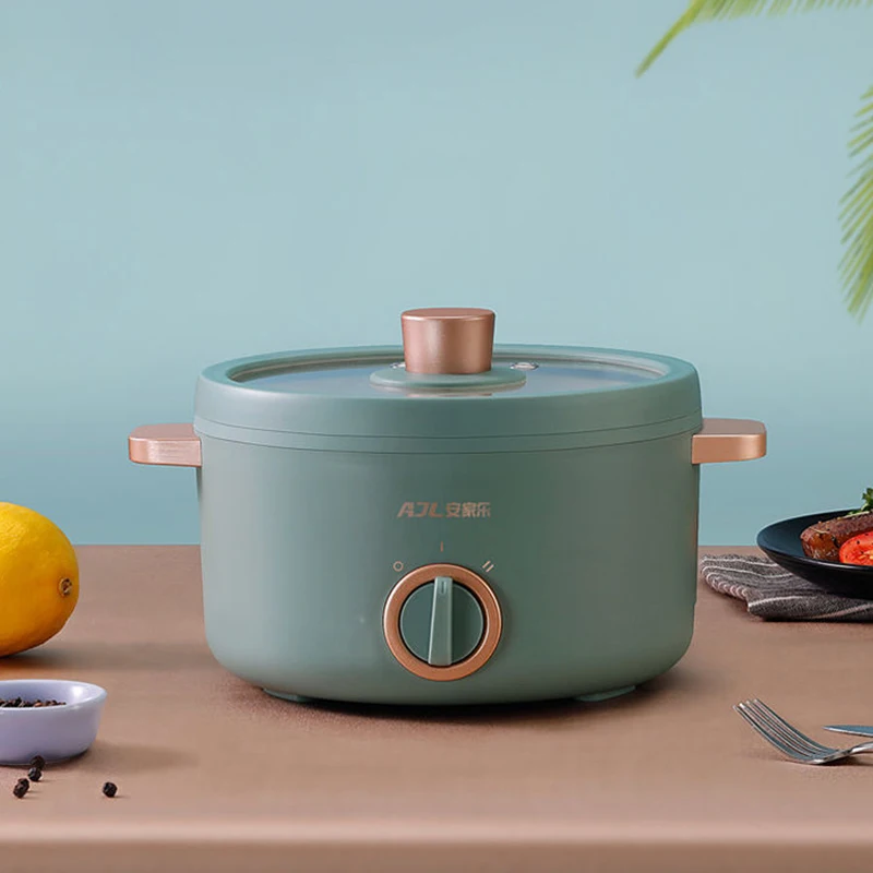 Multifunctional Electric Cooker 1.5L Non-Stick Home Kitchen Appliances Electric Noodle Pot Rice Cooker Dormitory Available