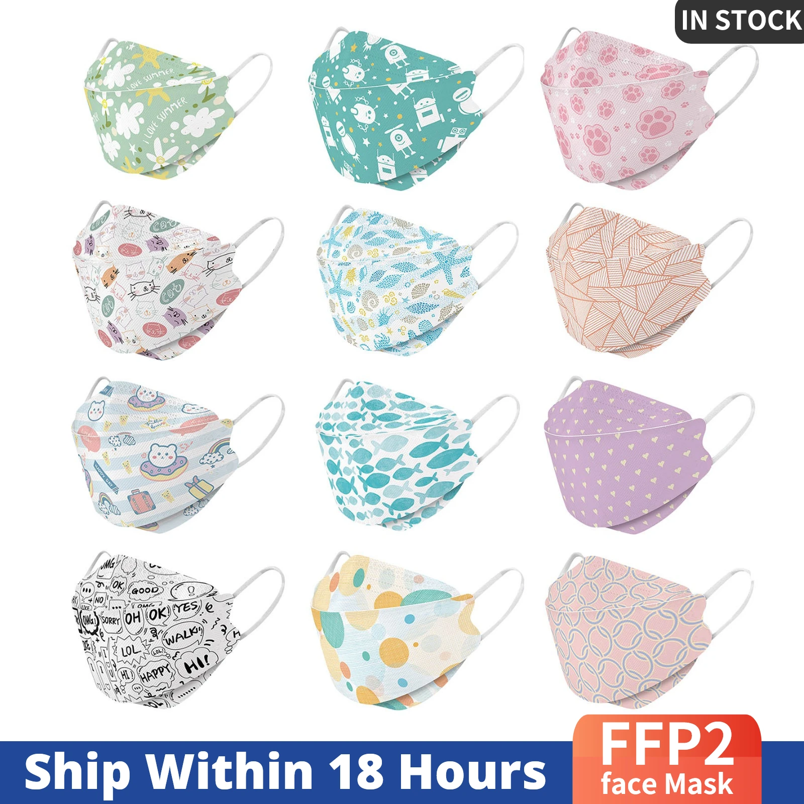 Ffp2 kn95 маска для лица маски Взрослых Черная Рождественская с цветочным принтом