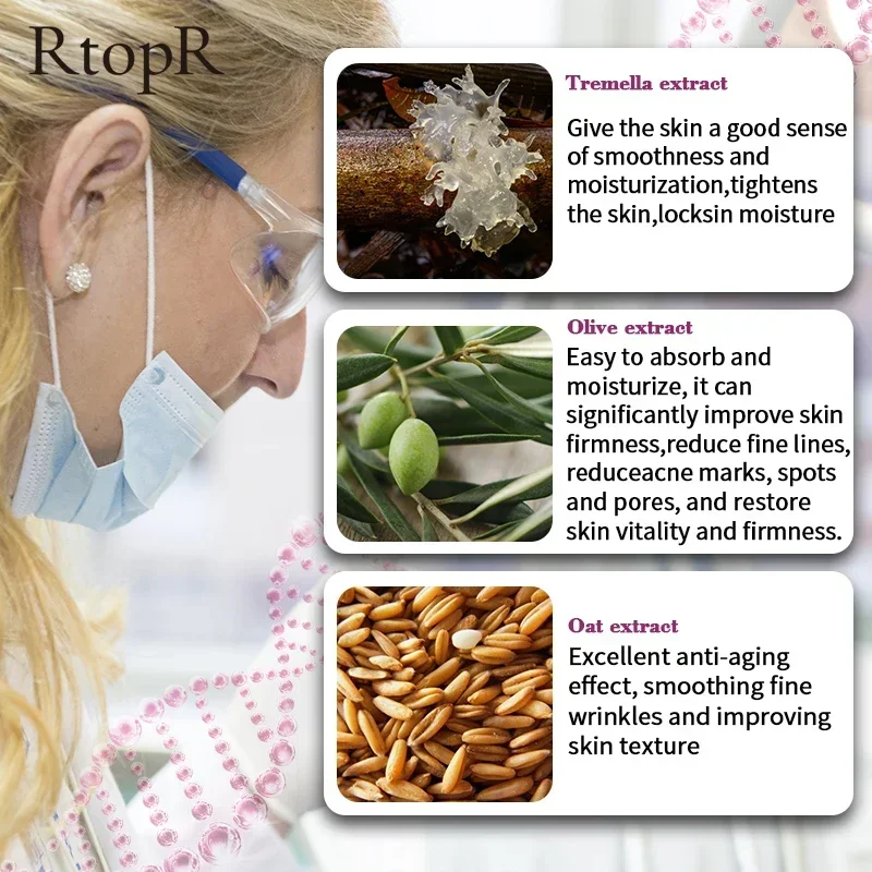 Оливковый пептидный укрепляющий крем для лица уменьшает старение подтягивает