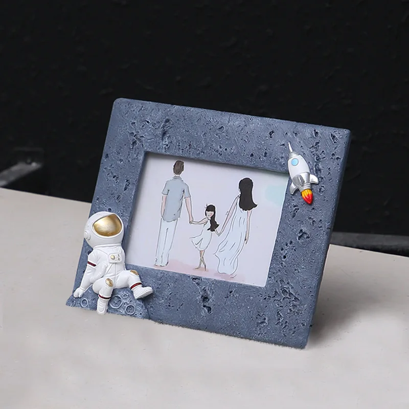 Настенная фоторамка астронавт из смолы для космоавта космический корабль