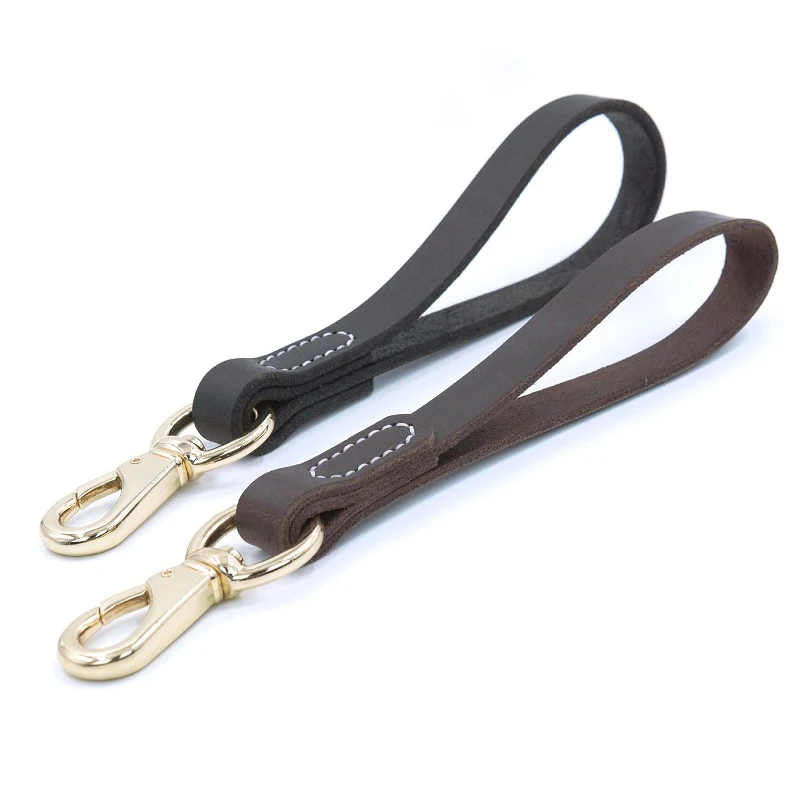 

Short leash for a dog Leather Big Dog Short Leash One step Real Leather Large dog Lead Short Dog Leash