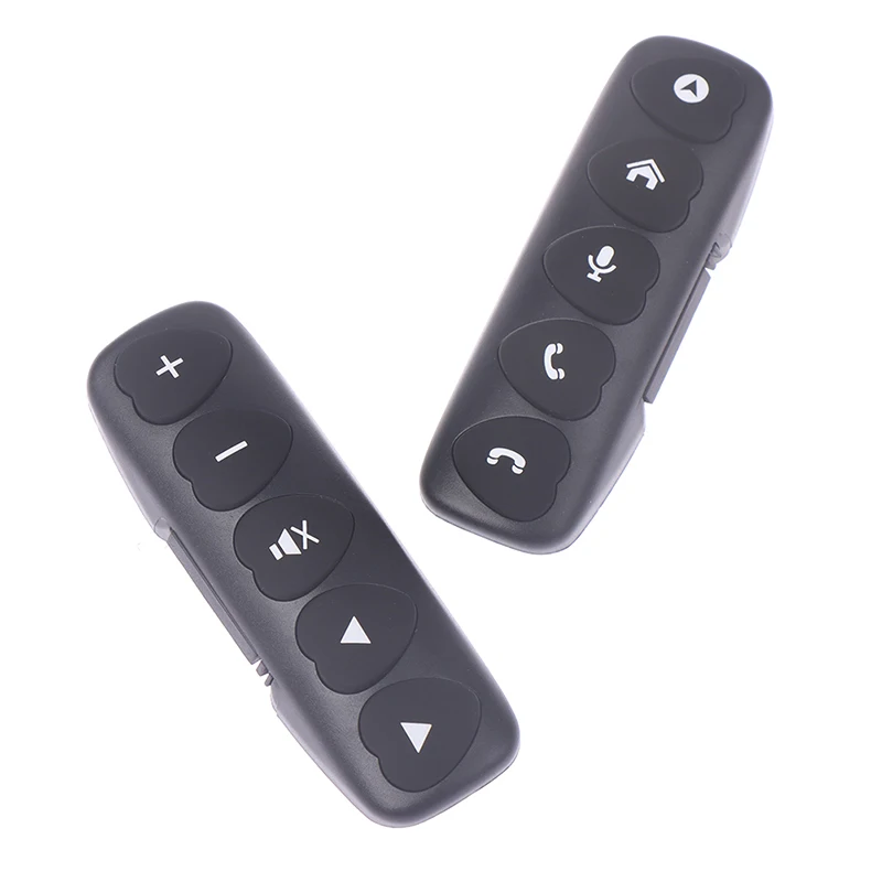 

2Pcs Luminous Car Steering Wheel Remote Control Multi-Function Wireless Controller Buttons Bluetooth-compatible DVD Navigation