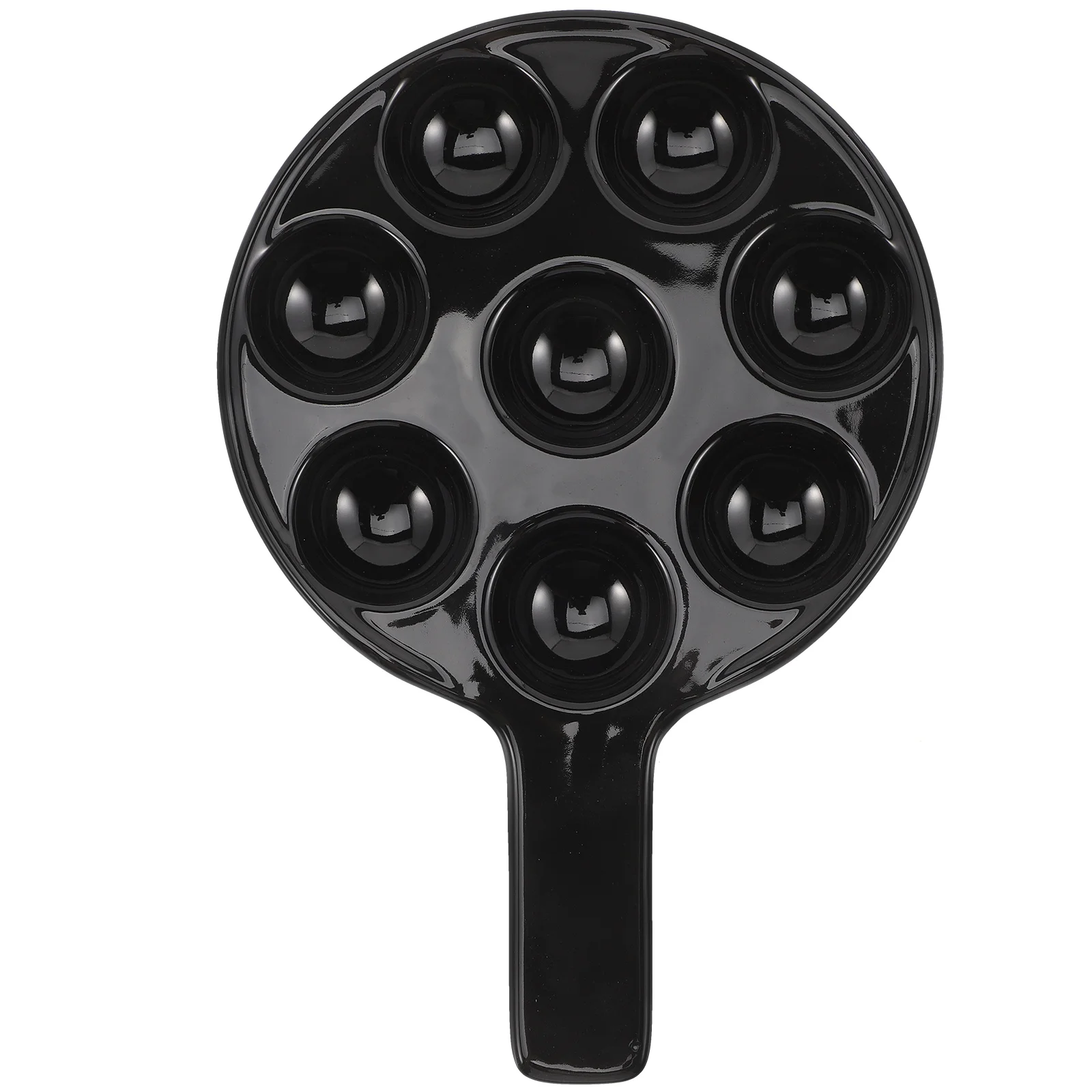 

Conch Plate Escargot Baking Tray Ceramics Handle Snail Grill Dish Plates Holders