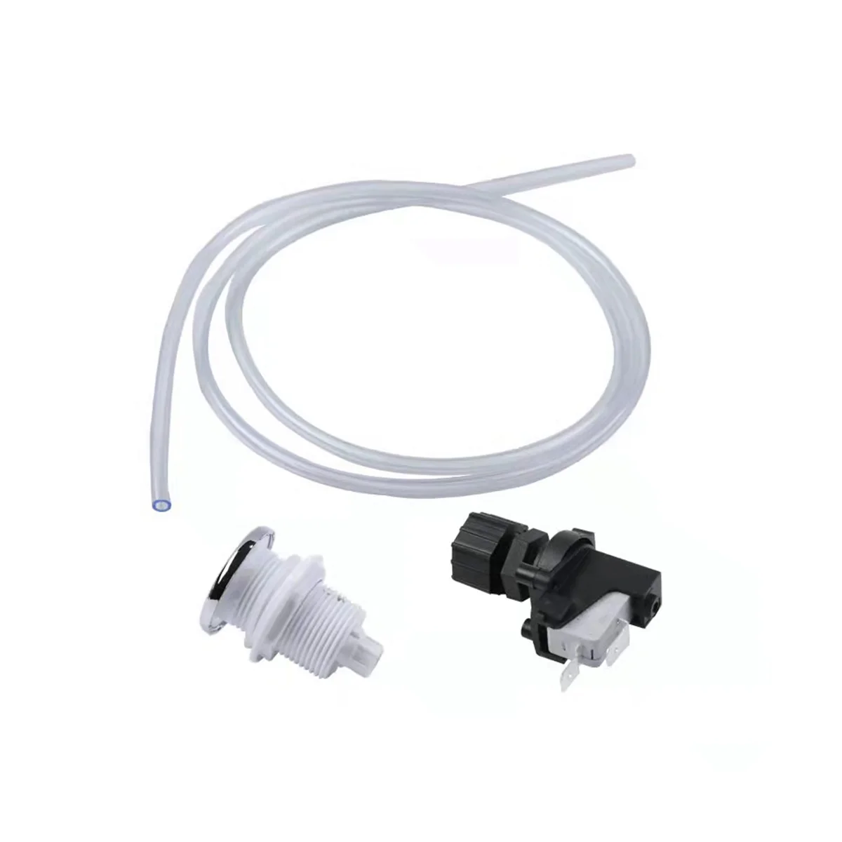 

16A Bath Tub Spa Waste Garbage Disposal Self-Lock Air Switch Push Button