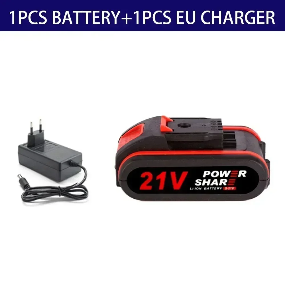 

Литий-ионный аккумулятор большой емкости 21 В для электрической пилы WORX 18 В 20 В 21 В, электрической дрели и садовых электроинструментов