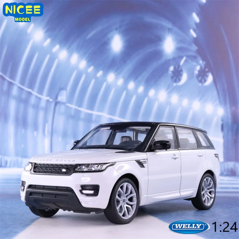 

WELLY 1:24 Range Rover Sport High Simulation Alloy Car Model Toy Products Collection Ornaments Gifts B199