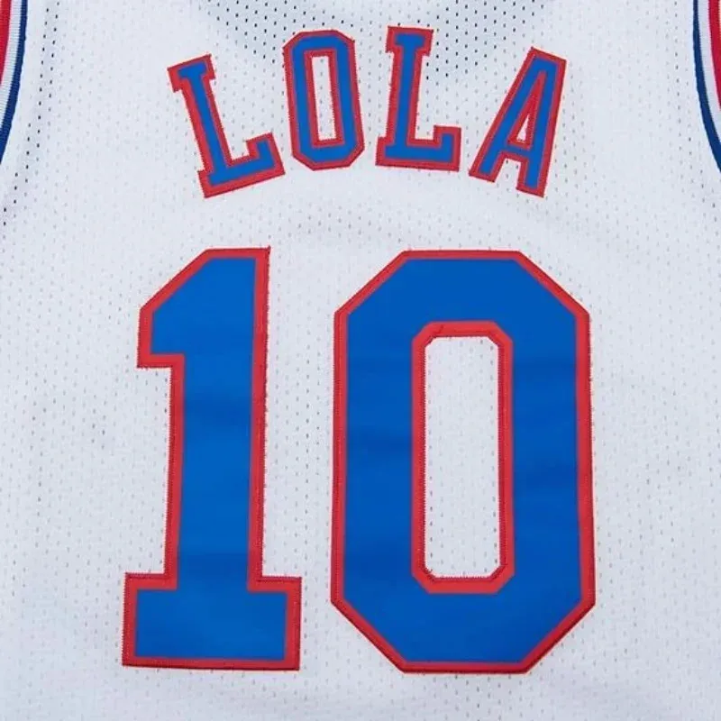 Фото 2025 aaa Movie Space Jam Lola bugs баскетбольные майки мужские топы без рукавов Tune Squad дышащая твиety Taz D утка швейная рубашка №3
