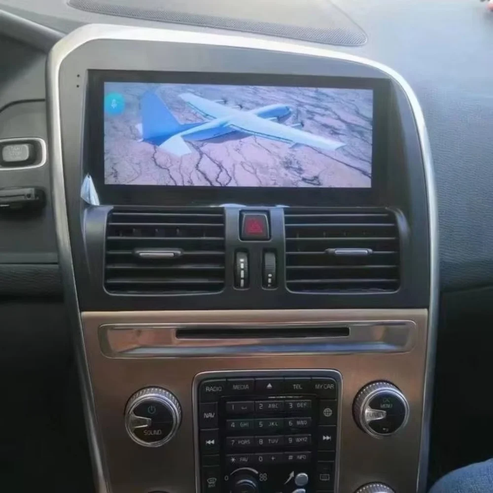 2 Din Android 13 8 дюймовый экран для Volvo XC60 2009-2017 Автомобильный мультимедийный
